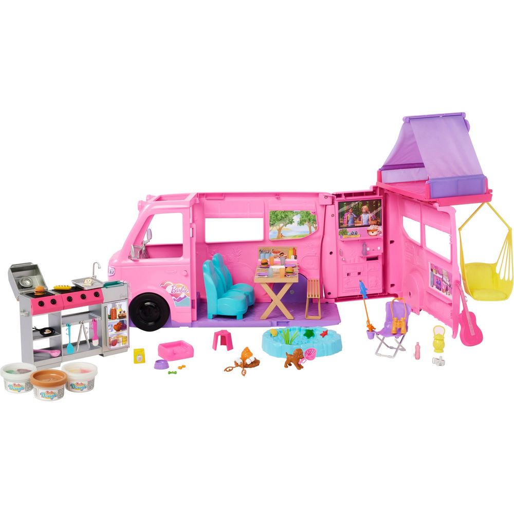 Barbie-Dream-Camper-Vehicle-Playset-World-of-Barbie-25508957290583