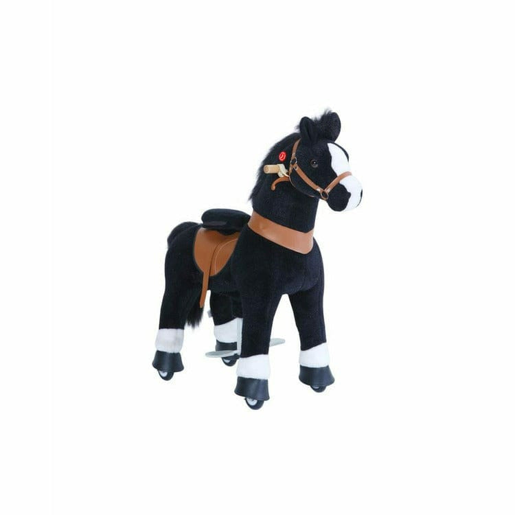 Black-Model-U-Ride-On-Horse-3-4-Years-Plush-20620331122775