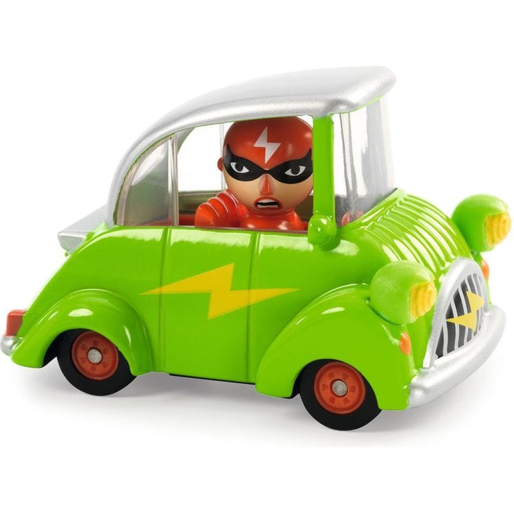 Green-Flash-Crazy-Motors-Car-Toy-Vehicles-24445745102935