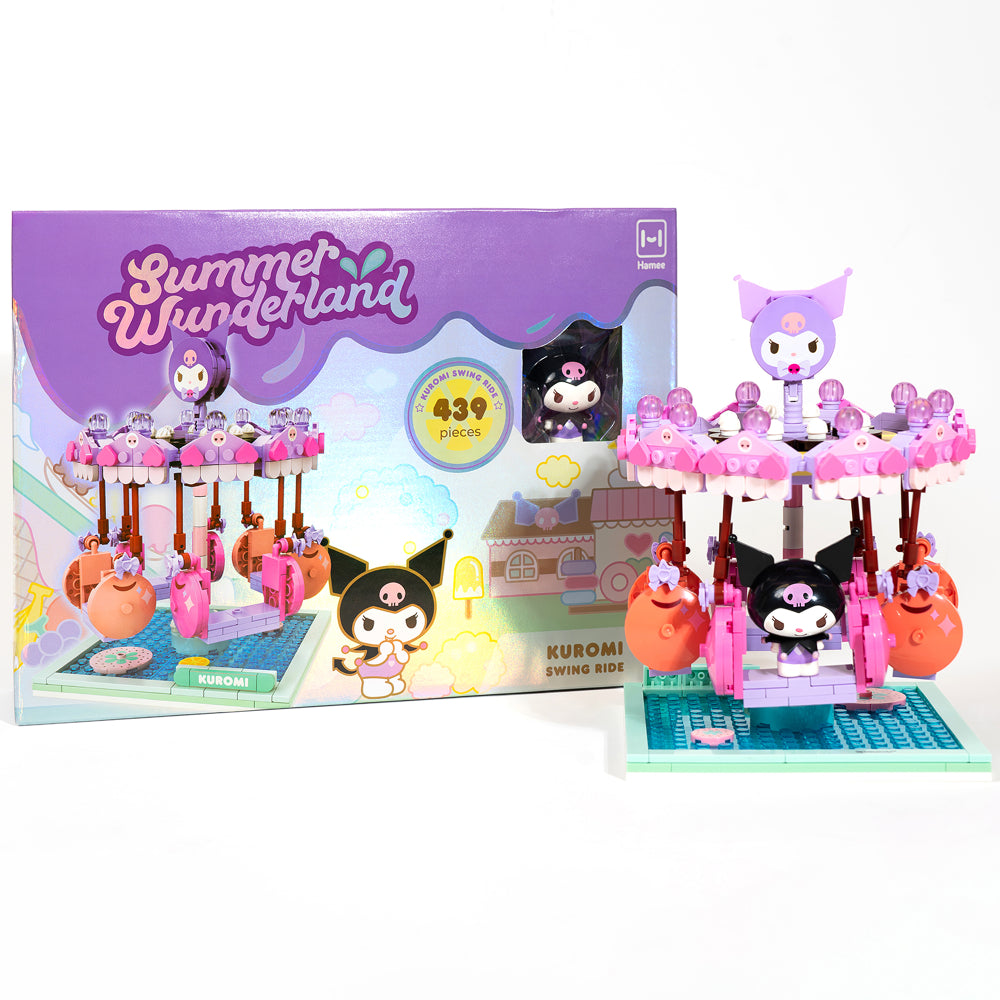 Sanrio-Building-Blocks-Summer-Wunderland-Kuromi-Swing-Ride-World-Of-Sanrio-25474974056535